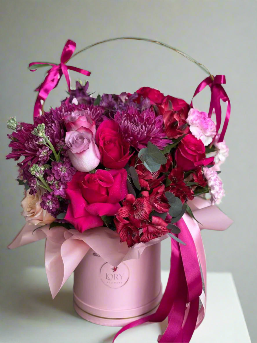 Flower Box “Melissa Pink”